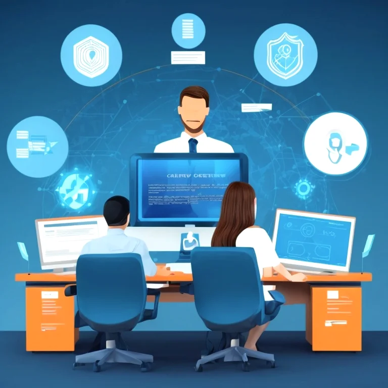 Cybersecurity-Training am Computerarbeitsplatz